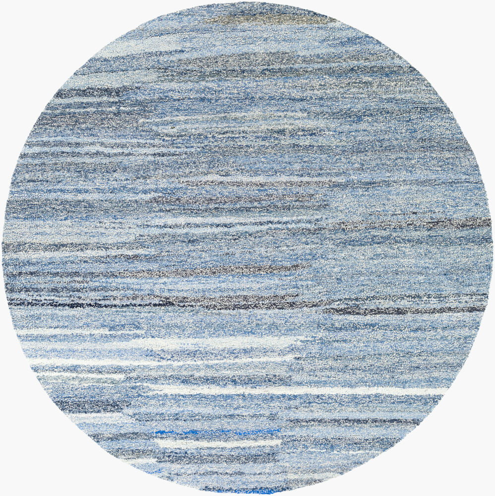 Zola Handmade Rug, by Surya, 8' length x 8' width