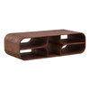 Gaetan Coffee Table Brown, by Dovetail, 55.15" width x 16.14" height x 23.58" depth thumbnail 1