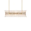 Marquise 8 - Light Chandelier, by Currey and Company, 40" width x 16.75" height x 17.5" depth thumbnail 7