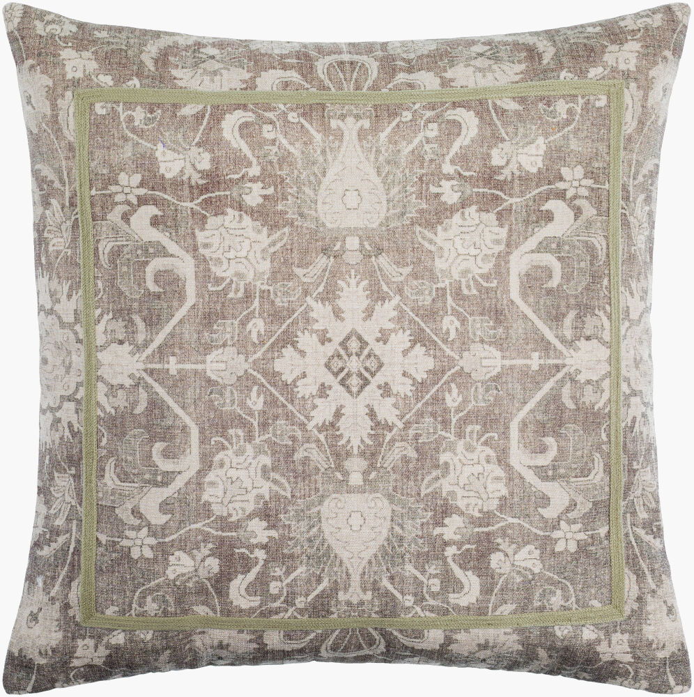 Kabir Accent Pillow, Decorative Pillow by Surya, 20" length x 20" width