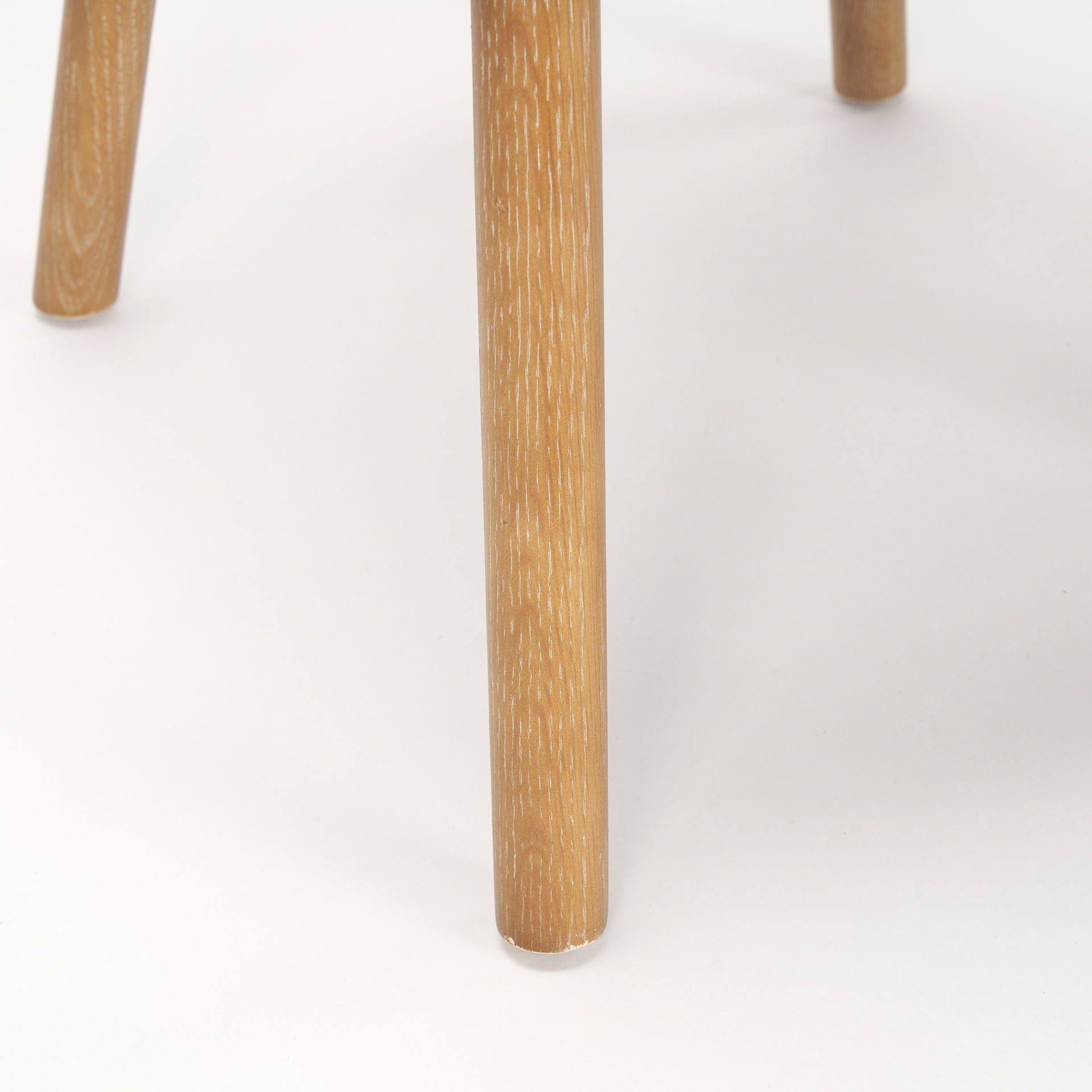 Owen Dining Chair with Medium Brown Wood and Beige Fabric large image 