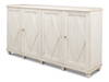 Beecher Sideboard W/4 Doors  Whitewash, by Sarreid, 1'7" length x 7'4" width x 3'10" height thumbnail 8