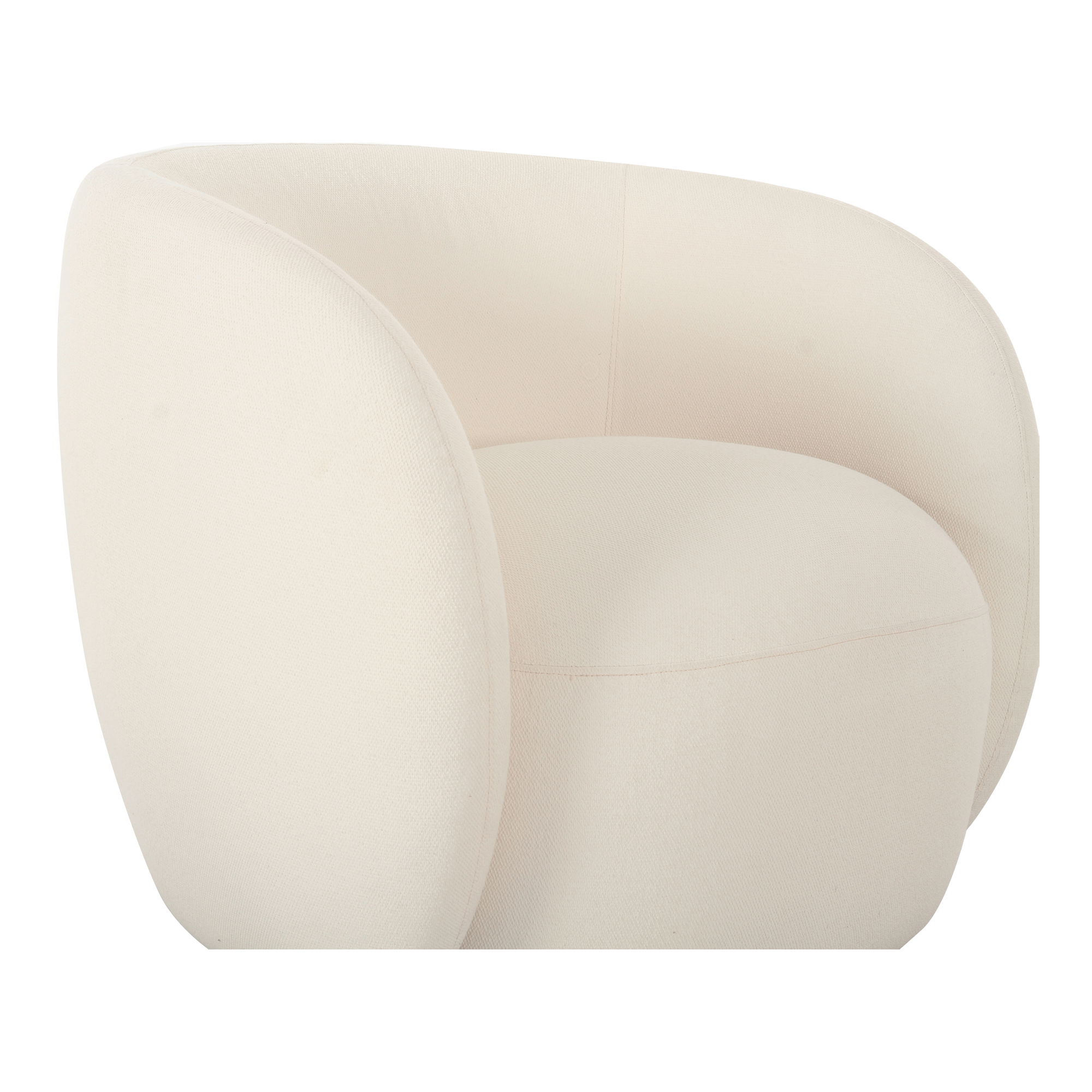 Rae Outdoor Accent Chair Cream, Outdoor Chair by Moe's Home, 2'8" width x 2'2" height x 2'5" depth View 5