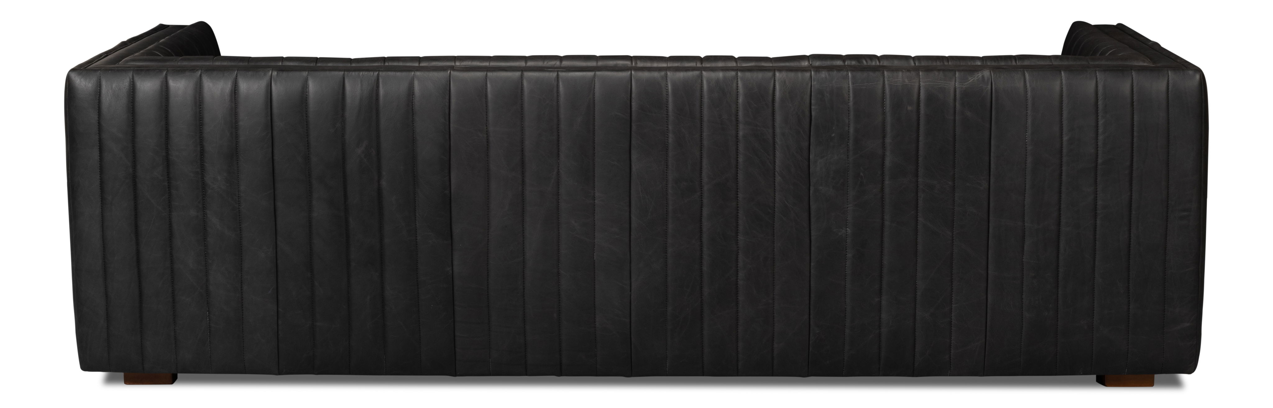 Everett Sofa, Sofas & Sectional by Sarreid, 96" length x 36" width x 29" height View 3