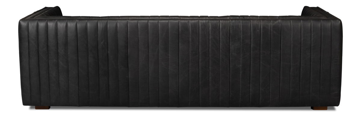 Everett Sofa, by Sarreid, 3' length x 8' width x 2'5" height View 3