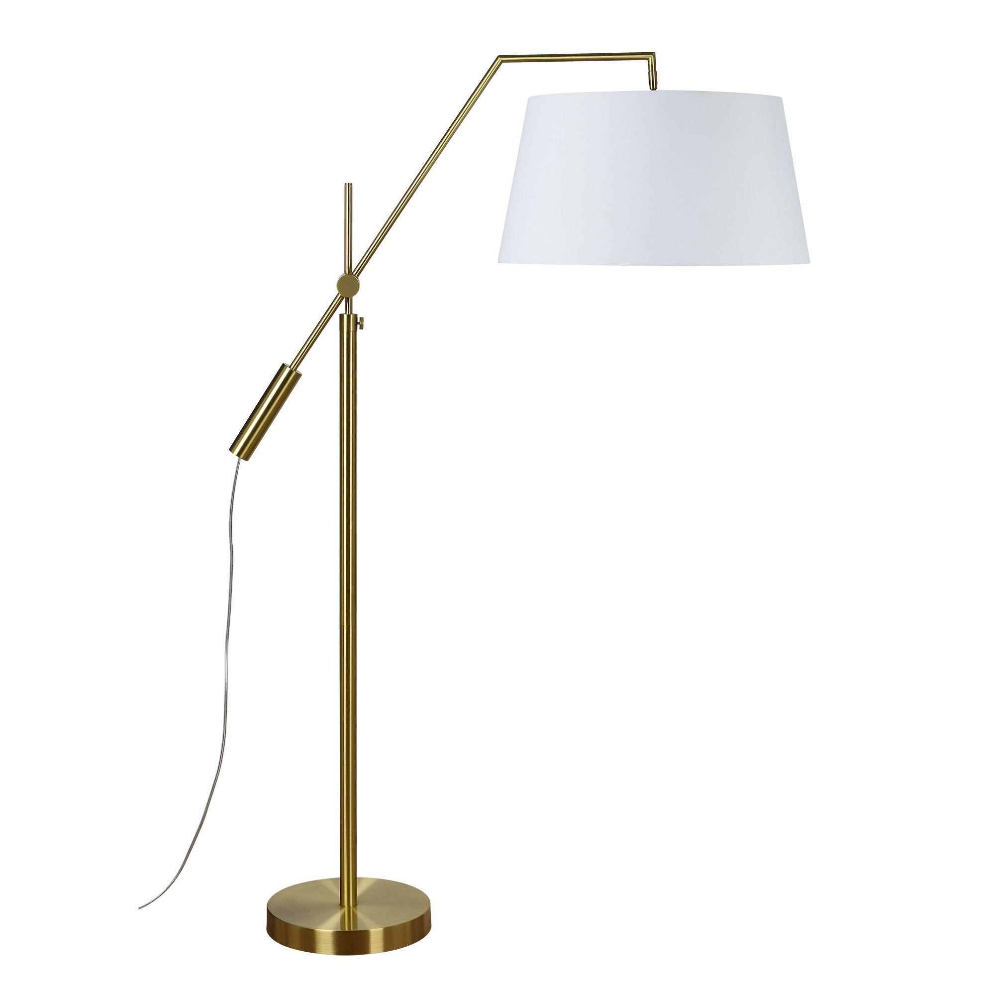 Claire Floor Lamp, by Renwil, 70" height x 39" depth View 1