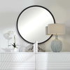 Dawsyn Round Mirror, by Uttermost, 3'8" width x 3'8" height x 1.5" depth thumbnail 4