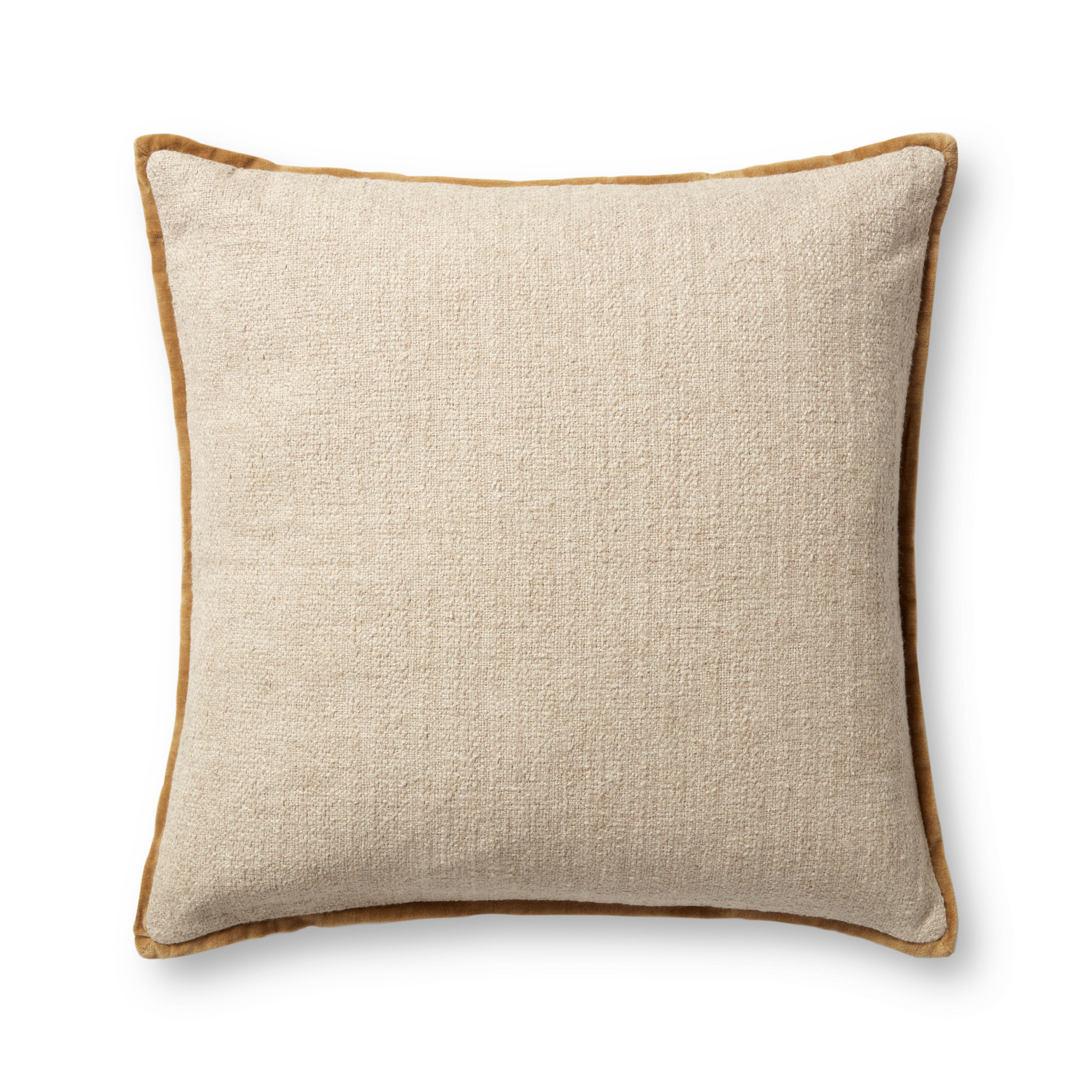 Amber Lewis x Loloi Aveline Pillow, Decorative Pillow, 22" length x 22" width