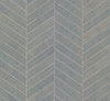 Atelier Herringbone Light Grey Wallpaper, by York Wall, 24' length x 3' width x 0.02" depth thumbnail