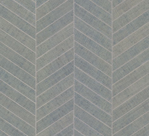 Atelier Herringbone Light Grey Wallpaper