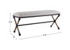 Firth Oatmeal Bench, Furniture by Uttermost, 47.75" width x 20.75" height x 16" depth thumbnail 3