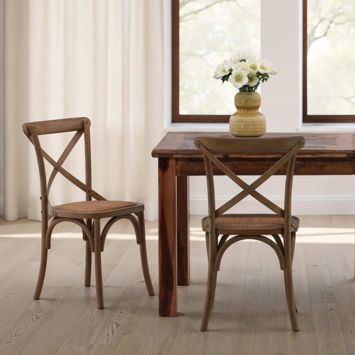 Gaston Dining Chair, by Dovetail, 20" width x 35" height x 21" depth View 6