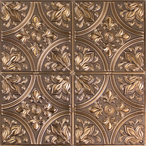 Tin Tile Copper Peel & Stick Backsplash