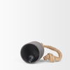 Quincy Small Matte Black Metal Decorative Bell Object thumbnail 4