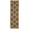 Atolia Handmade Trellis Natural/ Navy Area Rug (9'X12') thumbnail 0