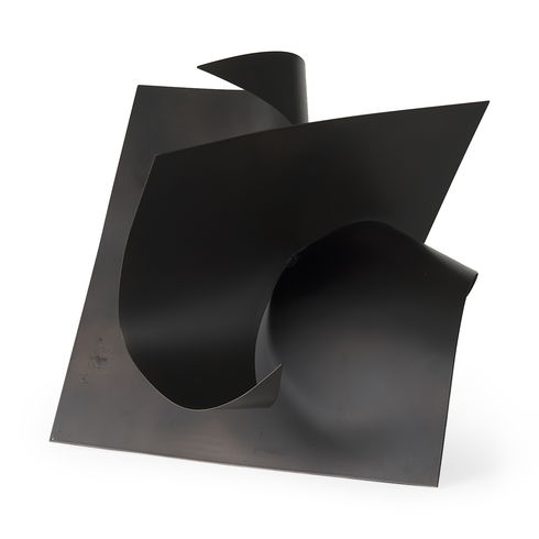 Francesca  Black Metal Sculptural Decorative Object