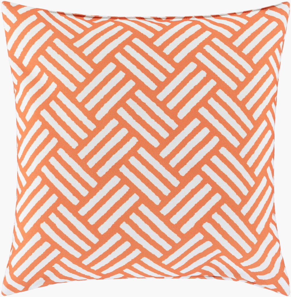 Basketweave Accent Pillow, Decorative Pillow by Surya, 20" length x 20" width