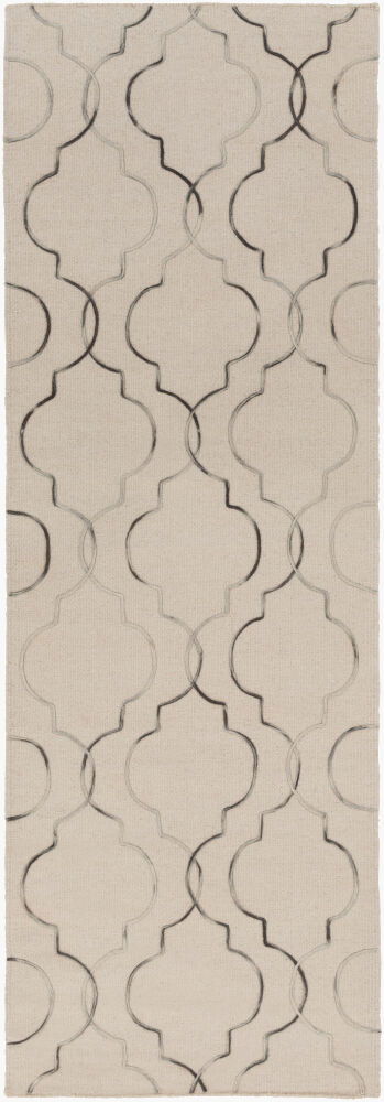 Seabrook Handmade Rug, by Surya, 3' length x 2' width