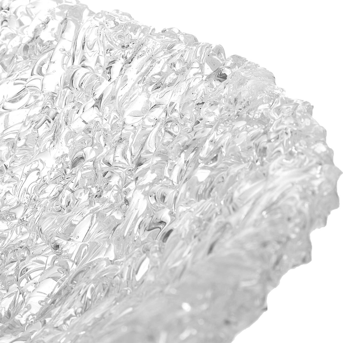 Glint Glass Bowl, Decorative Tray by Uttermost, 19.5" width x 5" height x 19.5" depth View 5