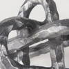 Wilhelm I (Small) 7L x 7W Silver Metal Link Decor Object, Decorative Object by Mercana, 6.69" length x 6.69" width x 6.69" height thumbnail 7