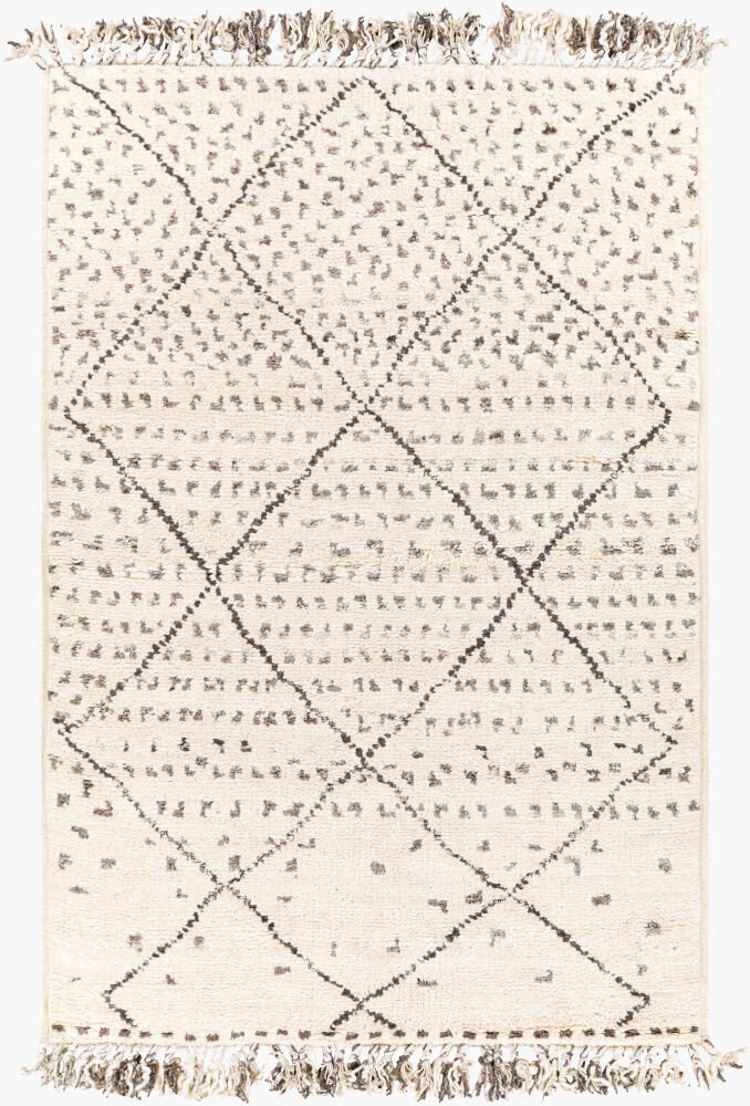 Meknes Handmade Rug, by Surya, 9' length x 6' width
