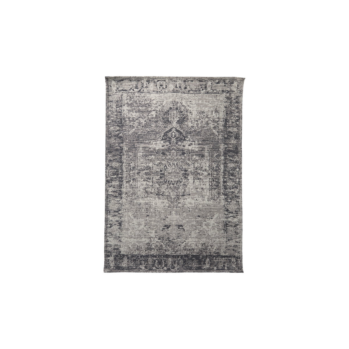 Greyson 96.0L x 60.0W x 0.4H Gray Area Rug, by Mercana, 8' length x 5' width x 0.98" height View 1