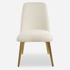 Vantage Off White Fabric Dining Chair thumbnail 0