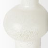 Heket Tall White Glass Vase, by Mercana, 6.89" length x 6.89" width x 12.36" height thumbnail 8