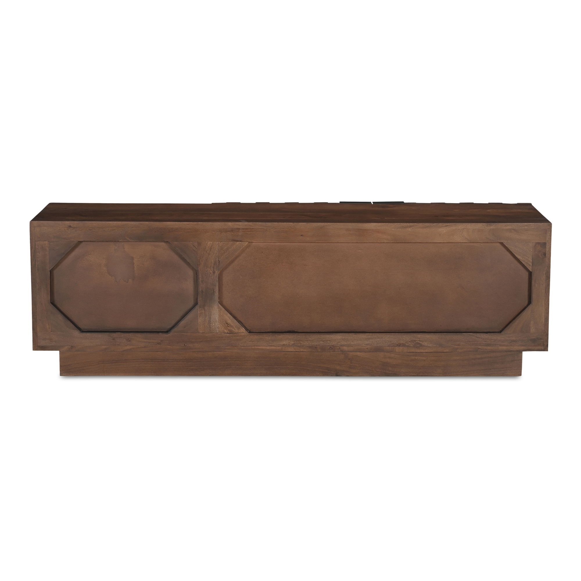 Easton Media Cabinet Brown, Media Console by Moe's Home, 60" width x 18" height x 14" depth View 10