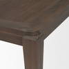 Teva 72'L x 39'W Rectangular Dining Table | Modern | Dark Brown Wood | Seats 6, by Mercana, 72" length x 39" width x 30" height thumbnail 8