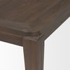 Teva 72'L x 39'W Rectangular Dining Table | Modern | Dark Brown Wood | Seats 6, by Mercana, 72" length x 39" width x 30" height thumbnail 8