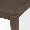 Teva Dark Brown Wood Rectangular 72' Dining Table, by Mercana, 72" length x 39" width x 30" height thumbnail 8