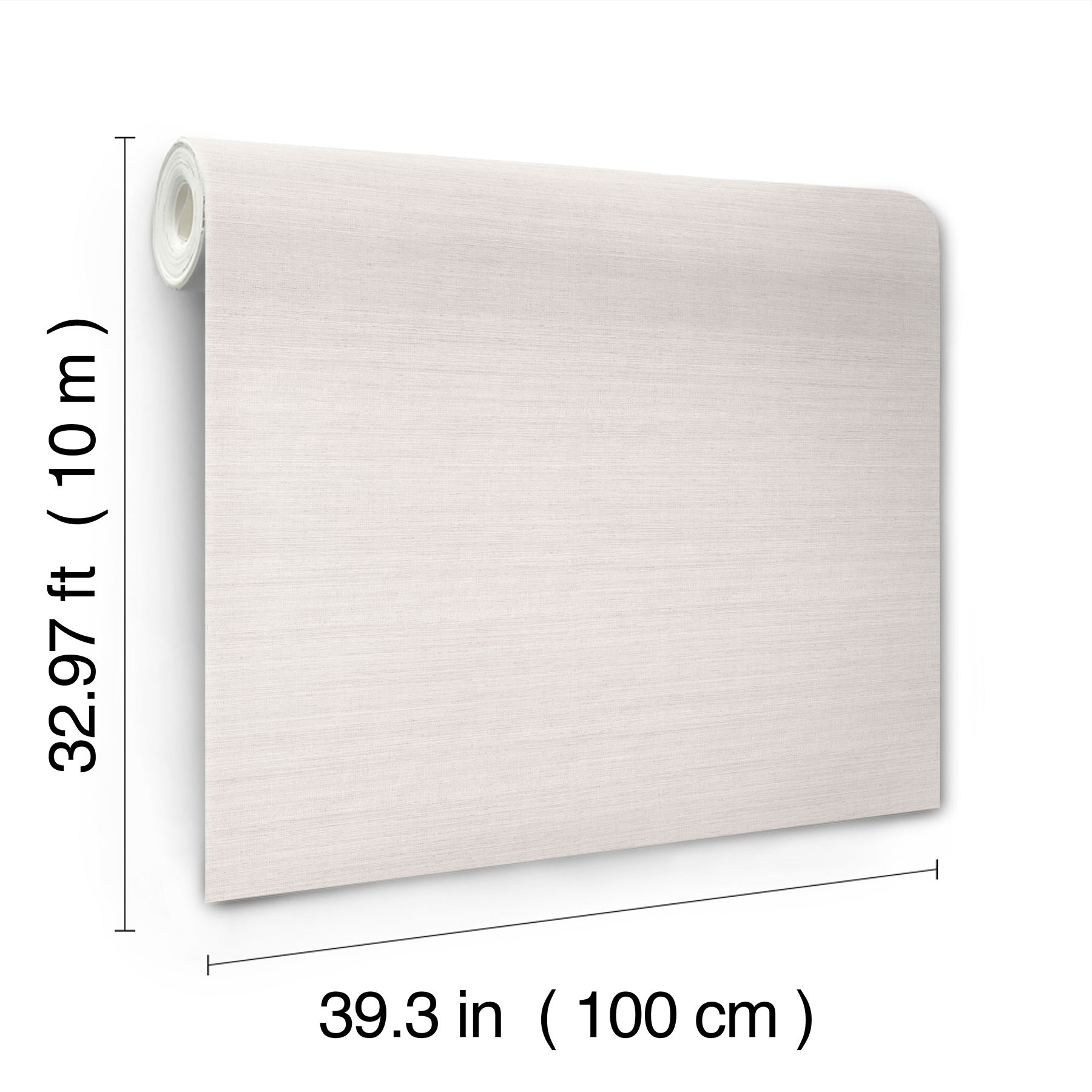 Milano Silk Grey Wallpaper, by York Wall, 33' length x 3'3.3" width x 0.02" depth View 5