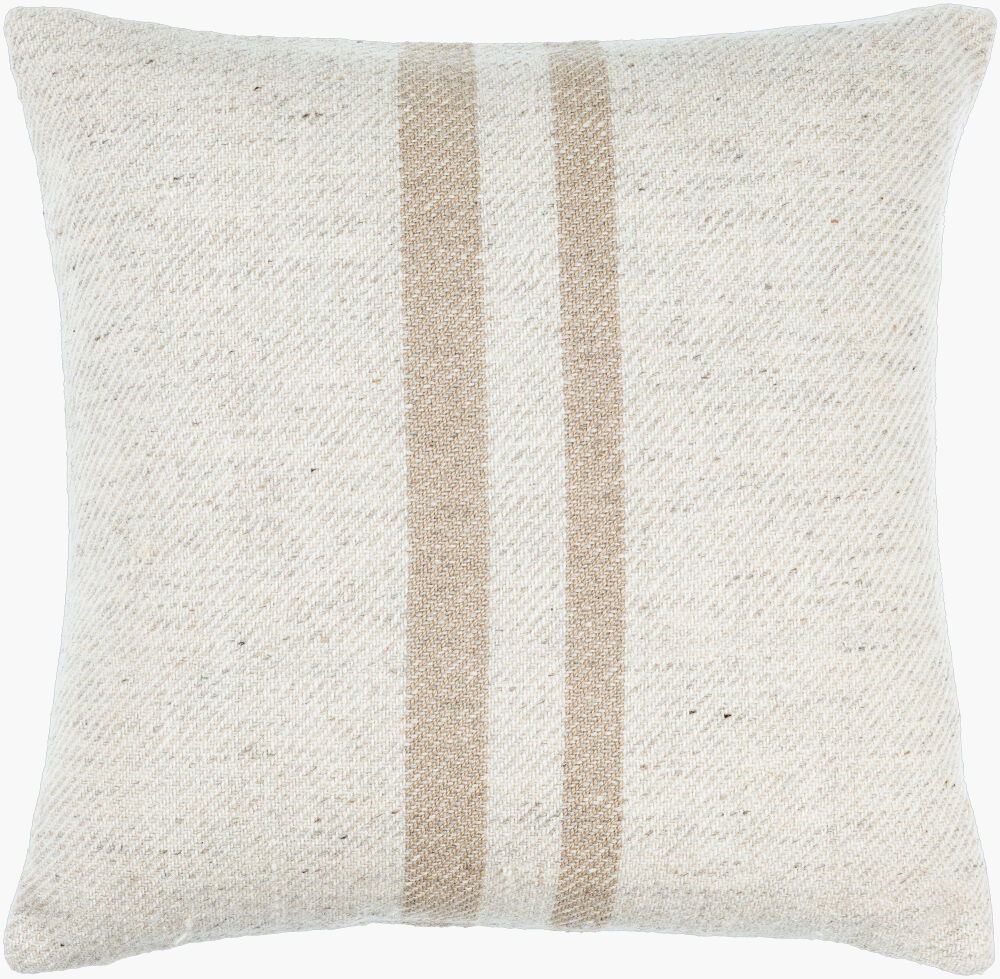 Brett Accent Pillow, Decorative Pillow by Surya, 18" length x 18" width