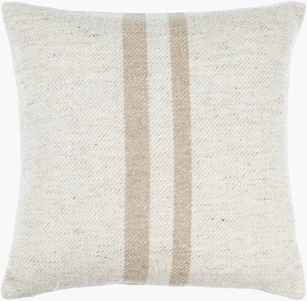 Brett Accent Pillow, Decorative Pillow by Surya, 20" length x 20" width