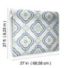 Garden Trellis Cobalt Wallpaper thumbnail 7
