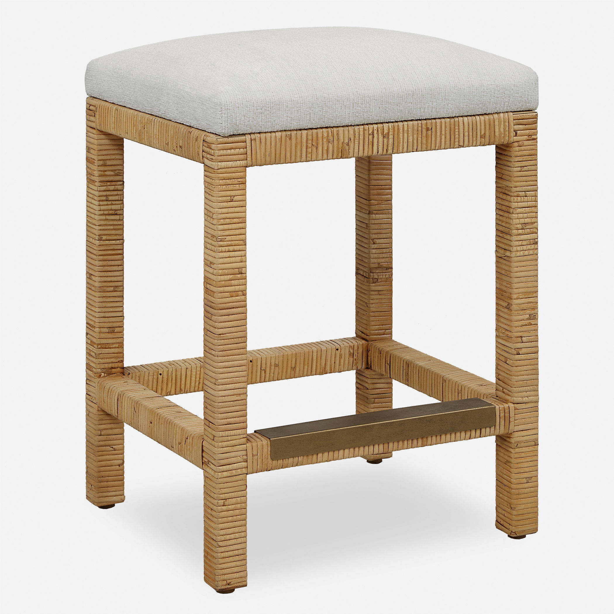 Muriel Rattan Counter Stool large image 