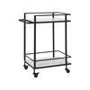 Colton Bar Cart, Shelving & Bookcase by Renwil, 33" height x 15" depth thumbnail 2