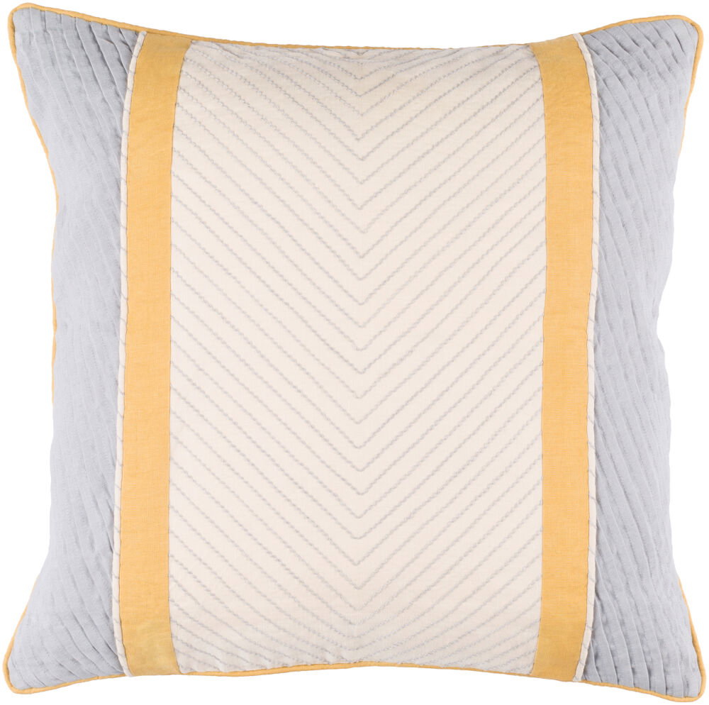 Leona Accent Pillow, Decorative Pillow by Surya, 18" length x 18" width