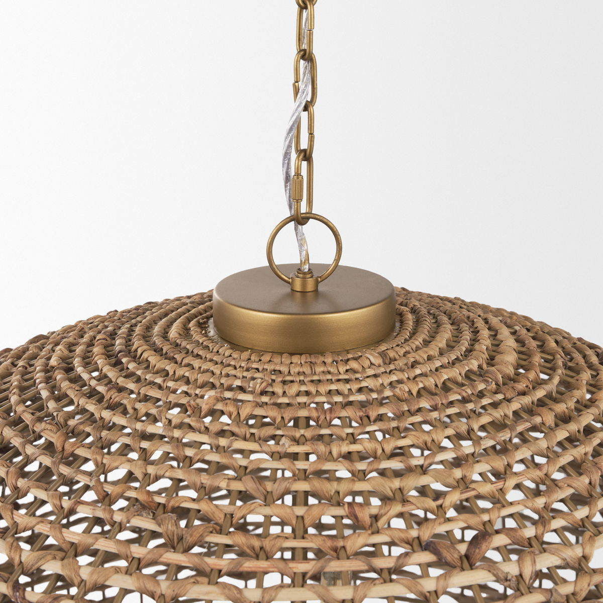 Sana Extra Large Watergrass Pendant Light, by Mercana, 37.75" length x 37.75" width x 21.5" height View 4