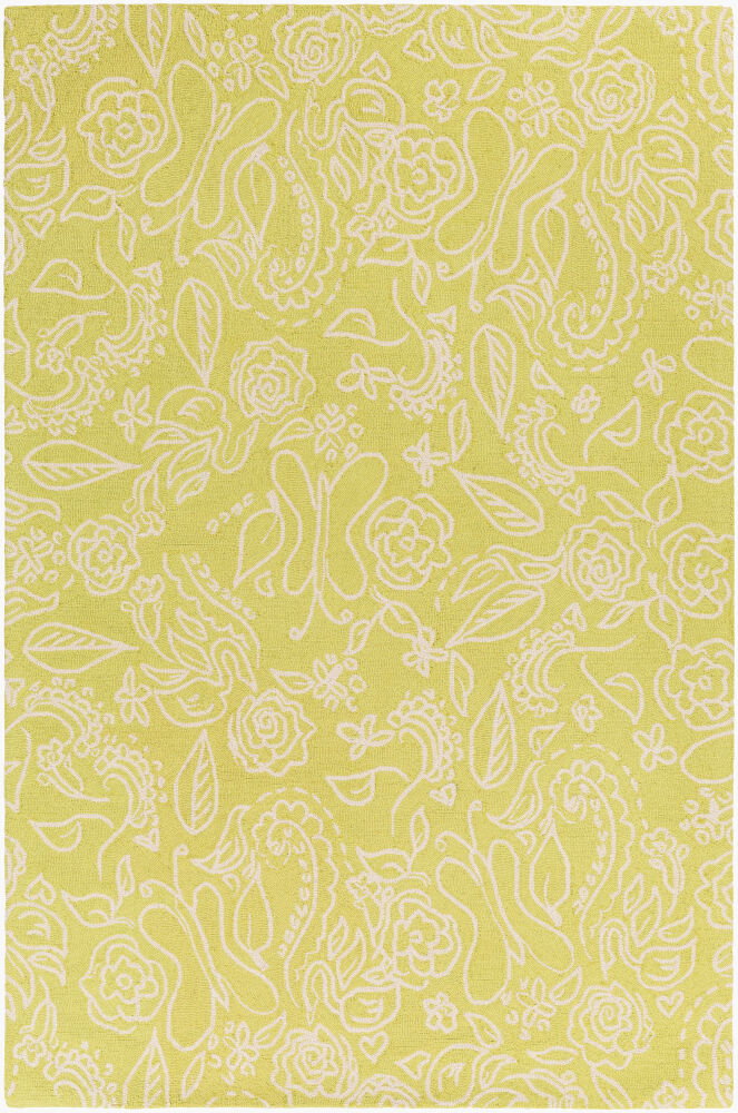 Tic Tac Toe Handmade Rug, by Surya, 9'6" length x 7'6" width