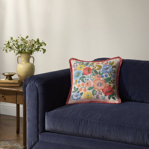 Rifle Paper Co. x Loloi Vintage Garden Pillow
