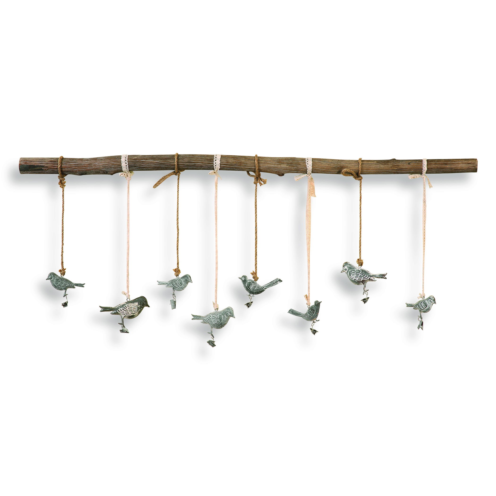 Birds On A Branch Wall Art large image 