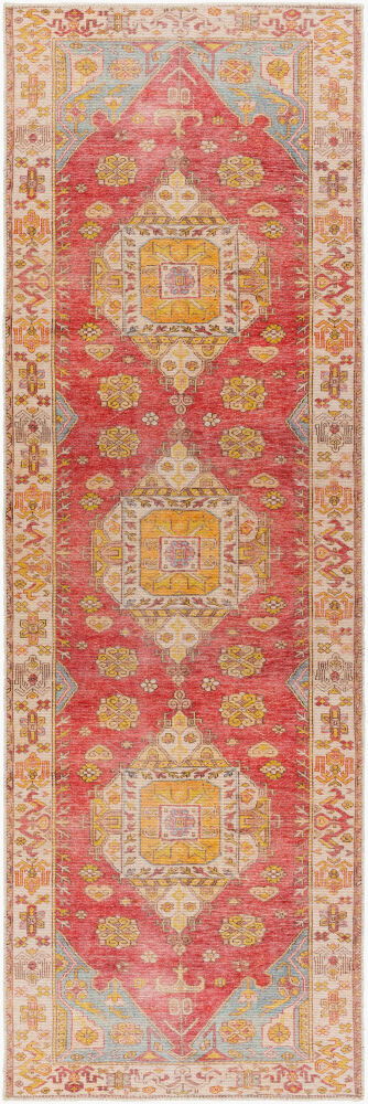 Amelie Machine Woven Rug, by Surya, 7'10.49" length x 2'7.5" width