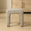 Satoria Upholstered Small Bench, Furniture by Uttermost, 18" width x 18" height x 18" depth thumbnail 3