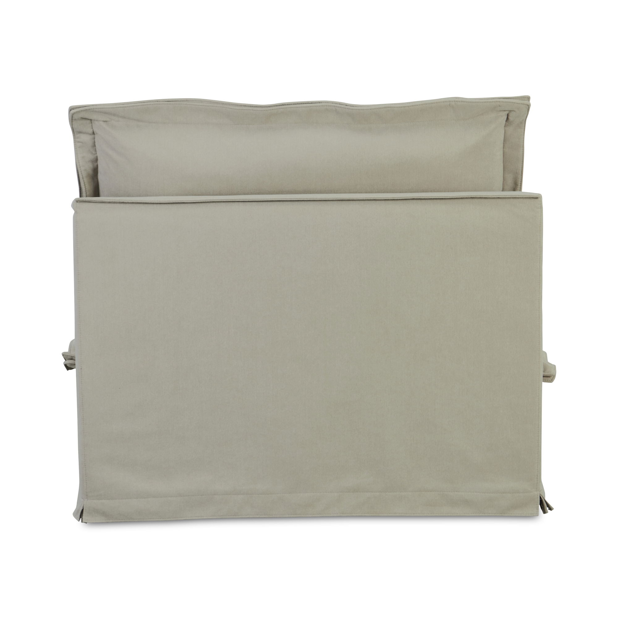 Olivia Slipper Chair Sand large image 
