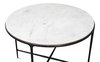 Dakor Round Breakfast Table, Dining Table by Sarreid, 42" length x 42" width x 30" height thumbnail 10