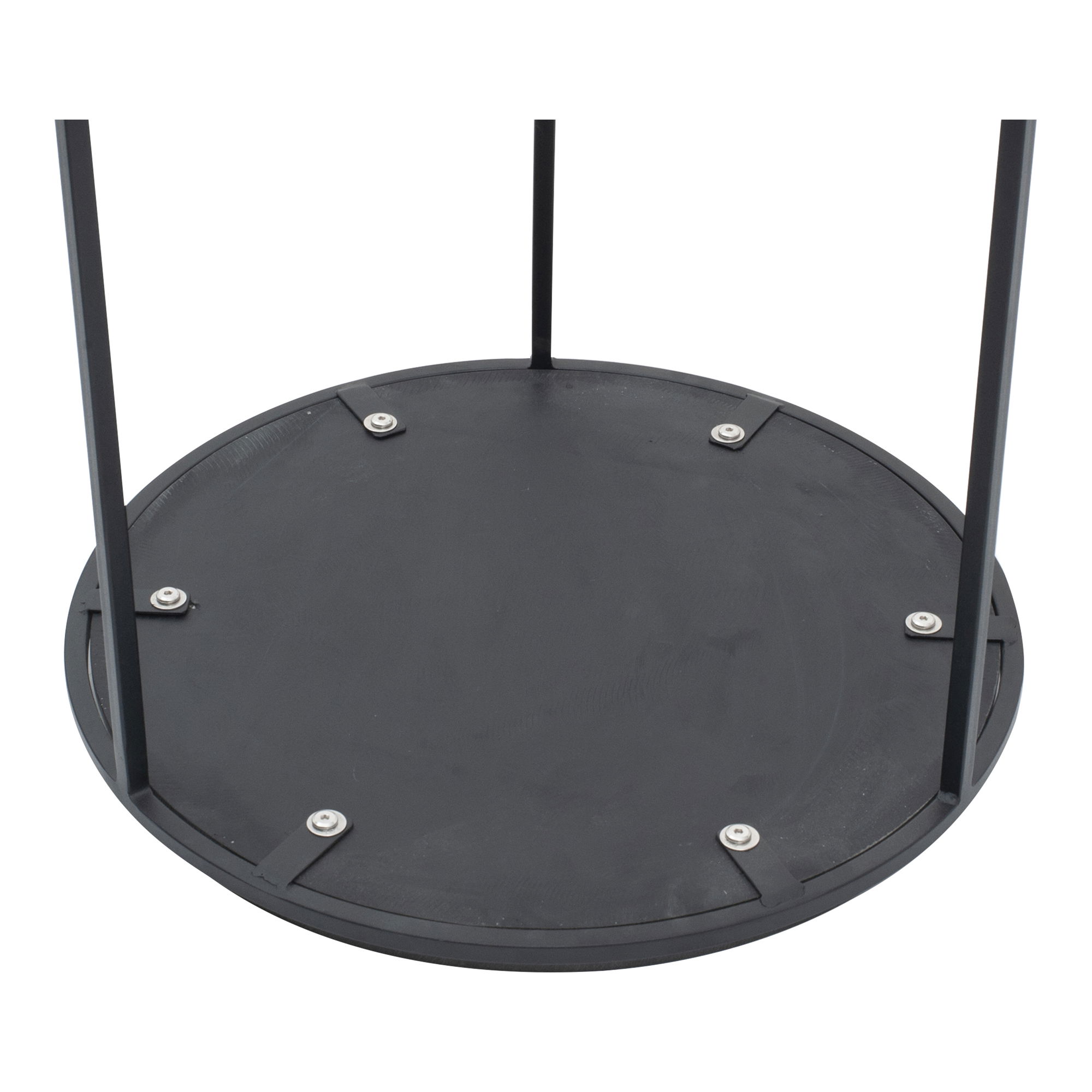 Roost Nesting Tables Black Set Of 2, Side & End Table by Moe's Home, 19.75" width x 18.25" height x 19.75" depth View 6