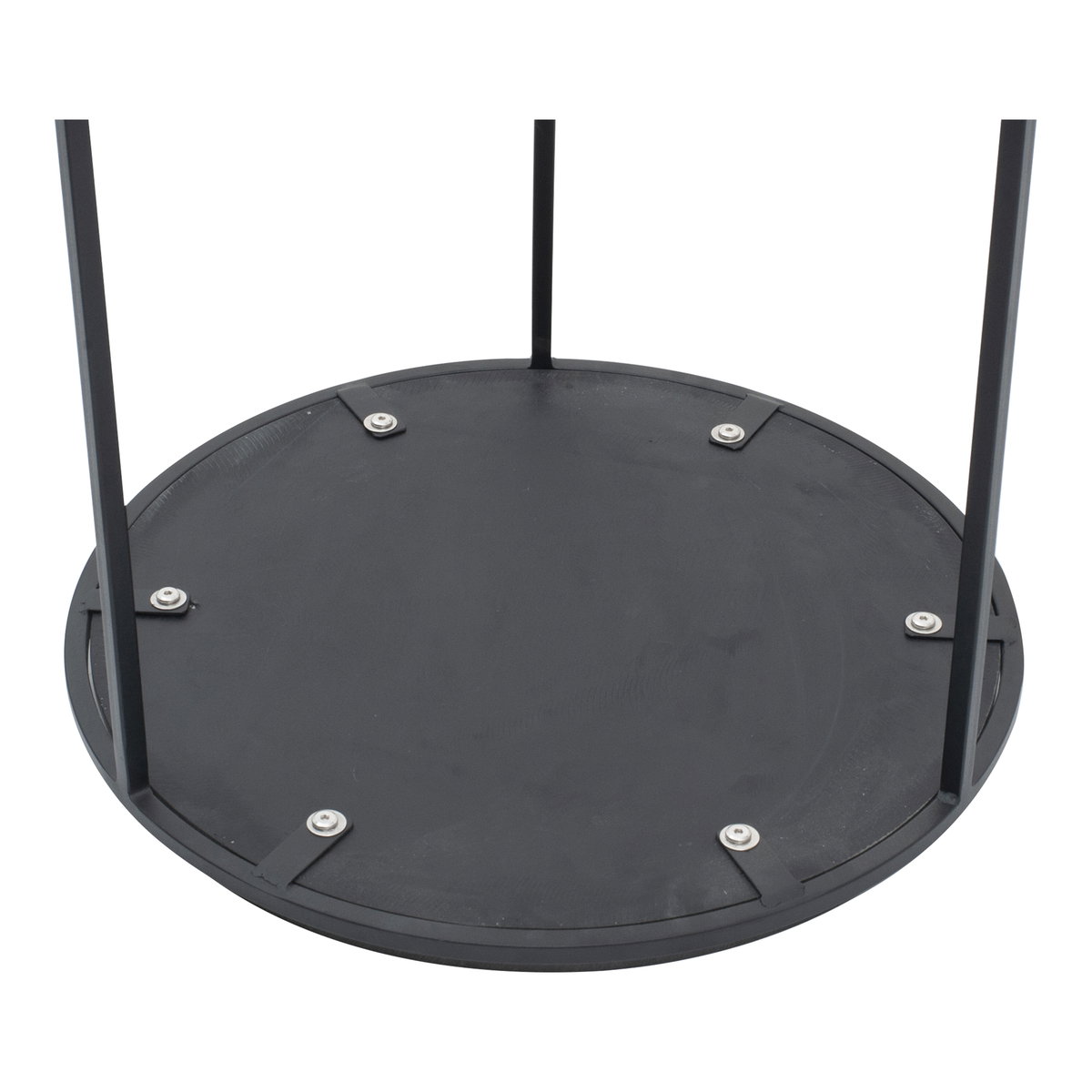 Roost Nesting Tables Black Set Of 2, Side & End Table by Moe's Home, 19.75" width x 18.25" height x 19.75" depth View 6