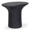 Yumi Outdoor Accent Table Black thumbnail 1